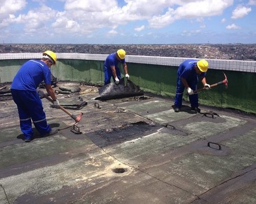 Ed. Maria Pia | Impermeabilização e Isolação Térmica de Cobertura