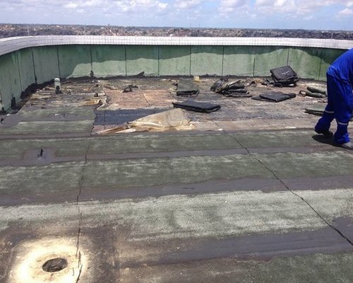 Ed. Maria Pia | Impermeabilização e Isolação Térmica de Cobertura